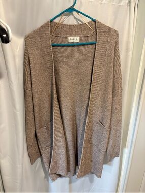 Barely worn Open-Front Pocket Cardigan
